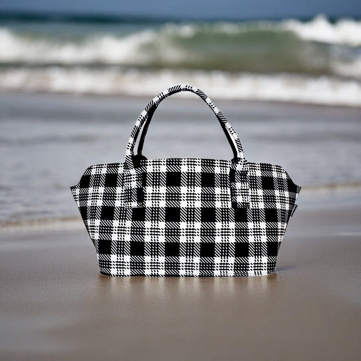 Checkered Chic - Einkaufstasche