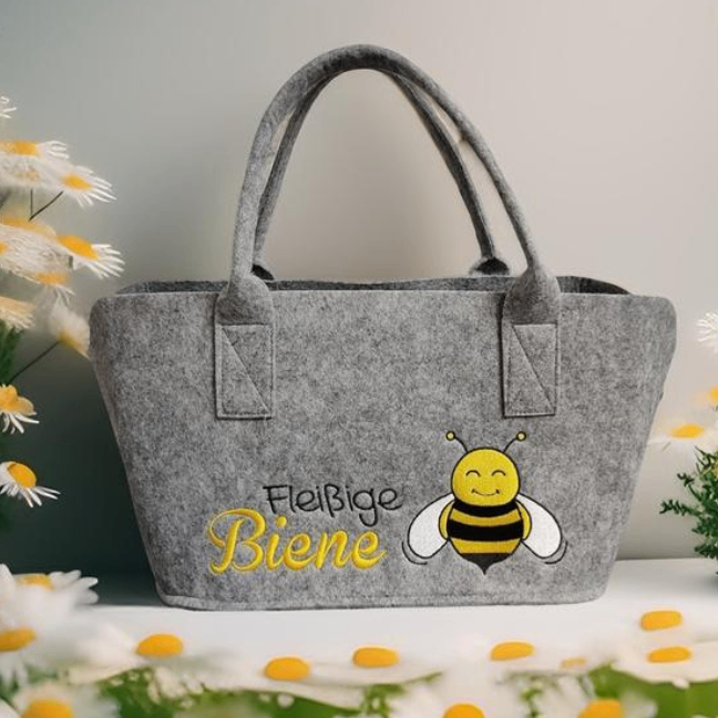 Filztasche "Fleißige Biene New"